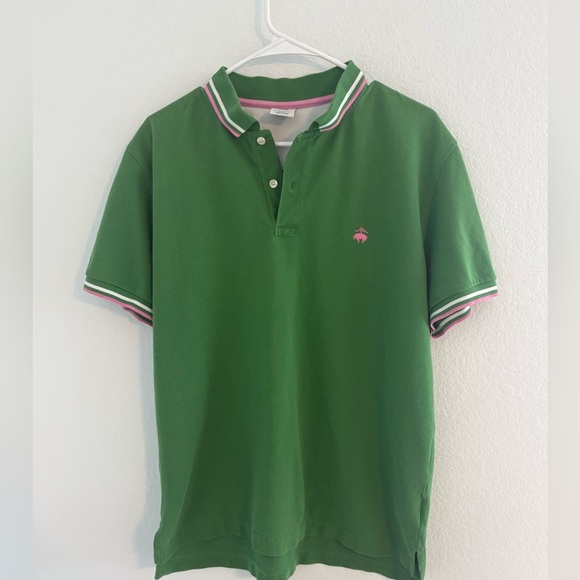 Brooks Brothers Green Polo Shirt ⛳️ - Picture 5 of 8